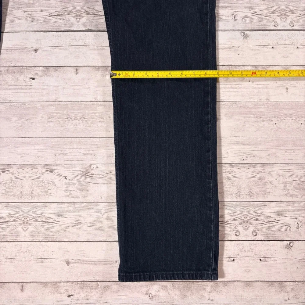 Nautica Mens Straight Fit Stretch Jeans Dark Wash Indigo Denim 38x32 RP8304